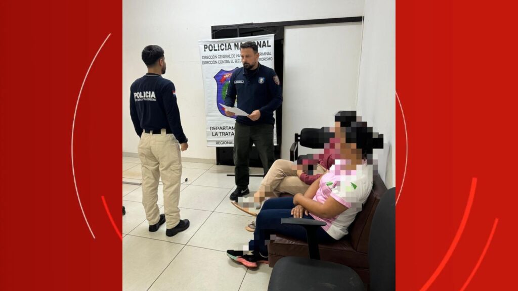 Imagem de capa sobre o resgate da jovem paraguaia no Oeste do Paraná.