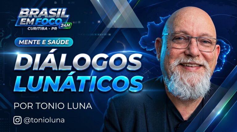 Arte da coluna Diálogos Lunáticos, de Tonio Luna, sobre peste emocional, no tema Mente e Saúde